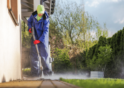 brick pressure cleaning