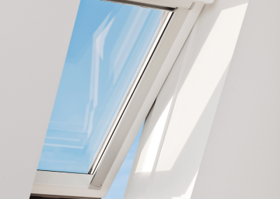 cleaned skylight