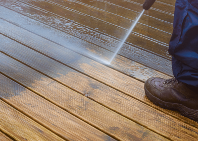 deck cleaning