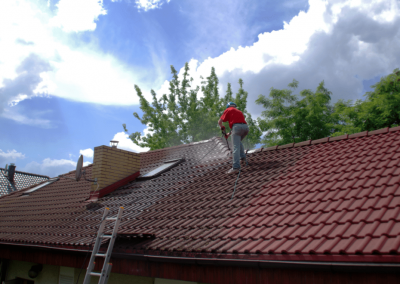 residential roof cleaning