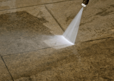 sidewalk cleaning post construction