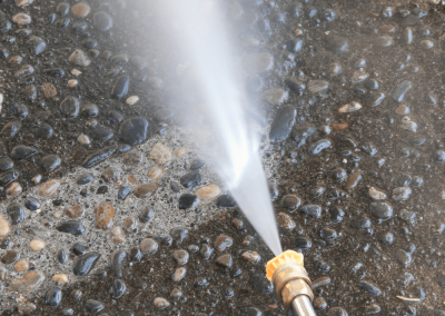 spray wash post construction